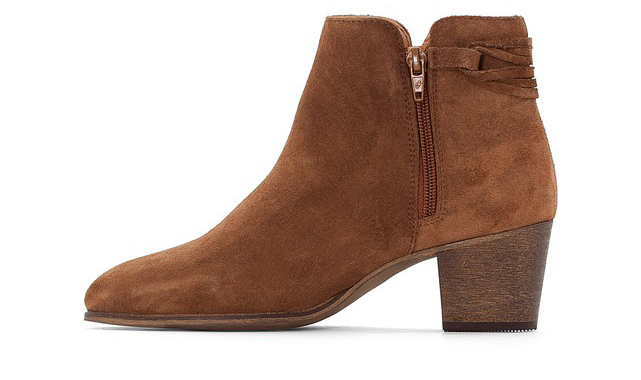Leather boots