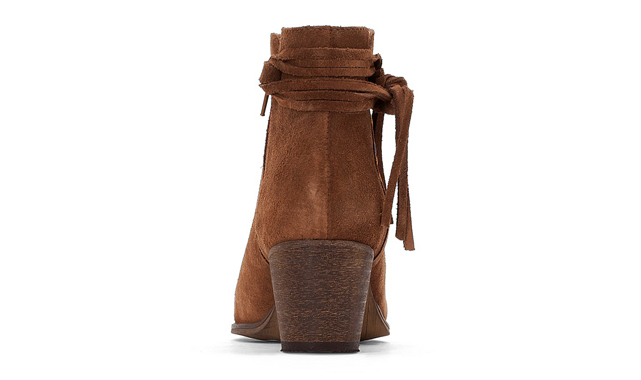 Leather boots